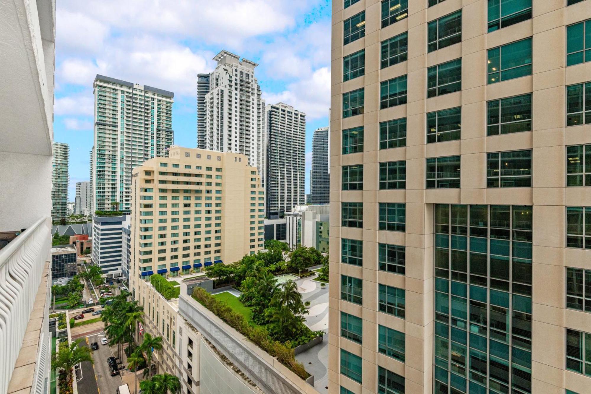 High Rise Brickell Modern Studio Miami Exterior photo