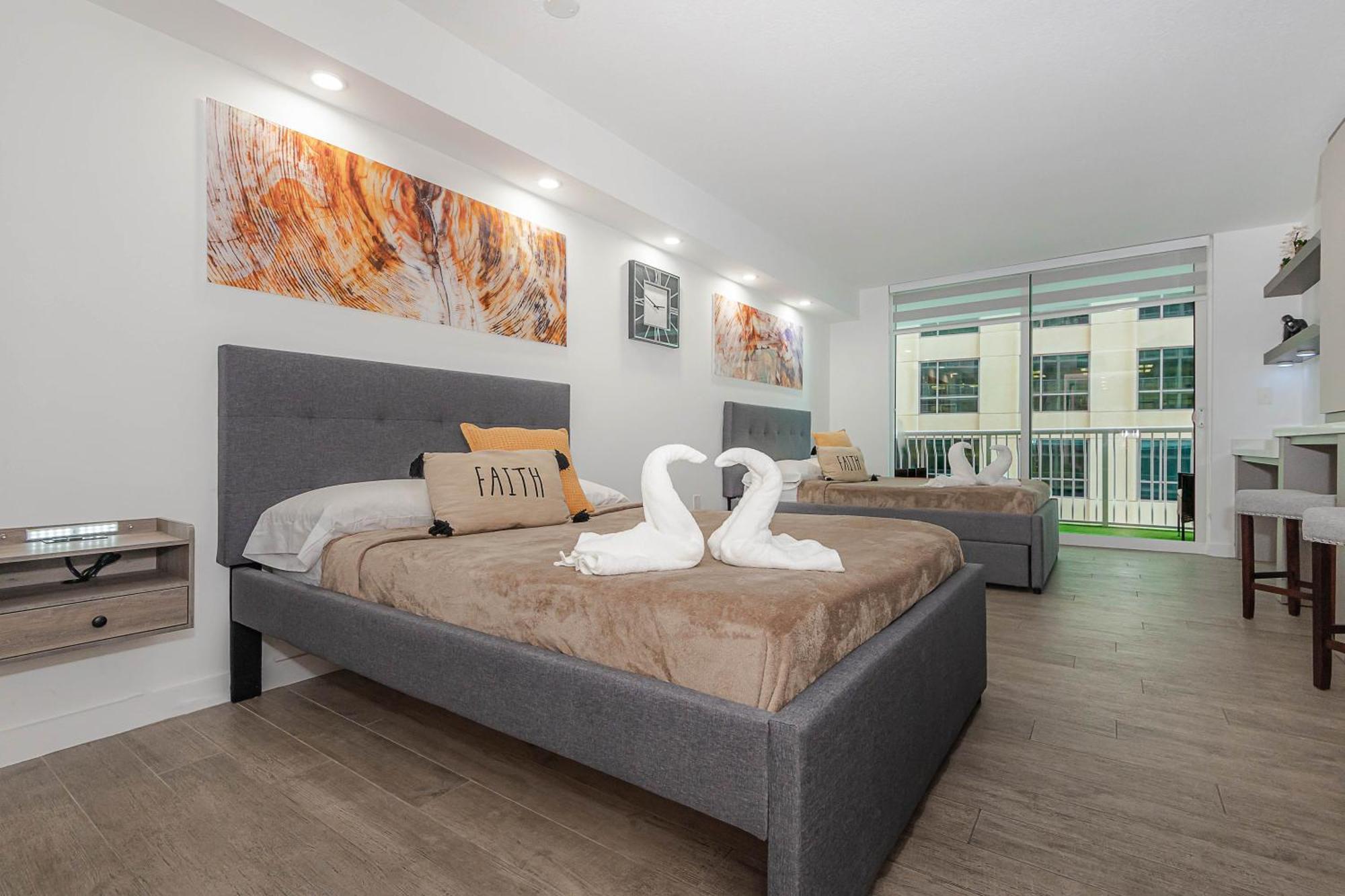 High Rise Brickell Modern Studio Miami Exterior photo