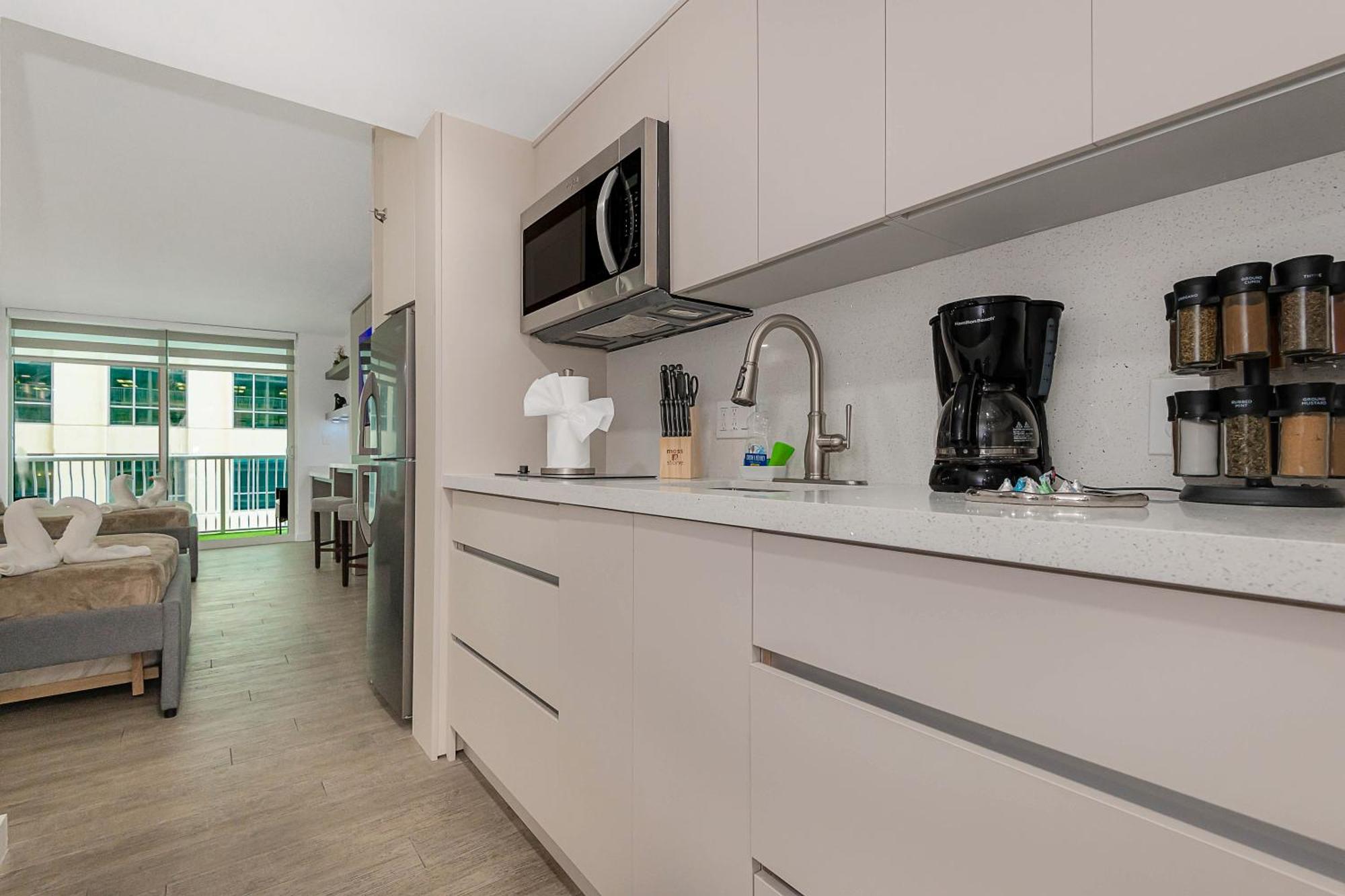 High Rise Brickell Modern Studio Miami Exterior photo